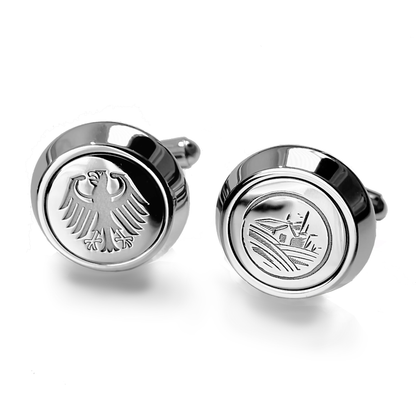 Manschettenknöpfe Modell 700 Logo | Wappen Gravur