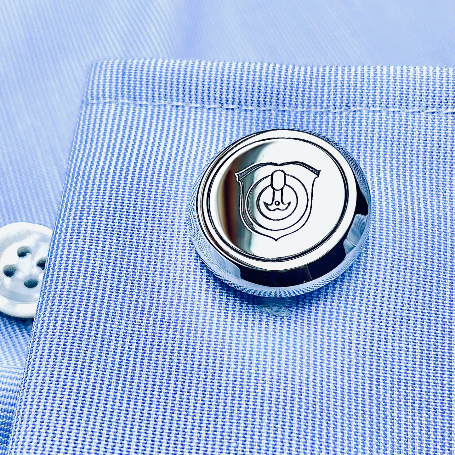 Manschettenknöpfe Modell 700 Logo | Wappen Gravur